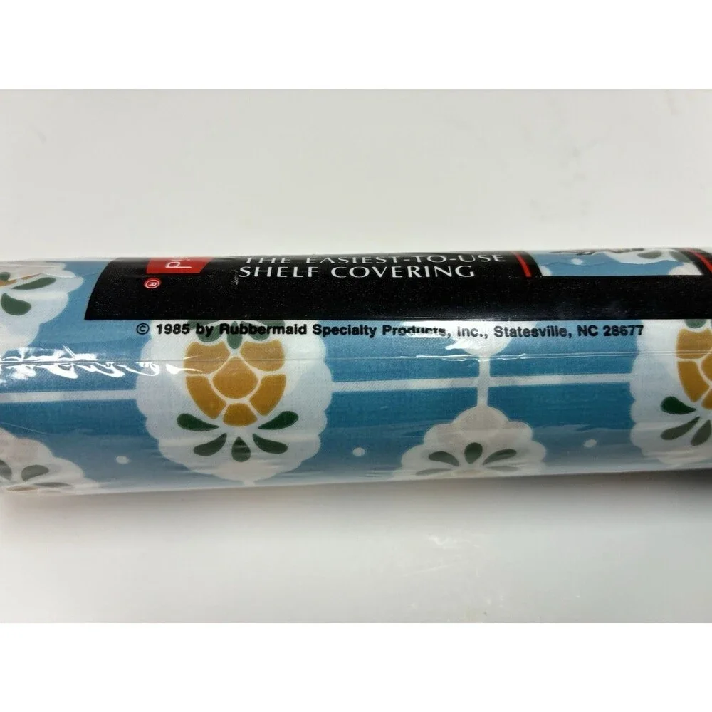 Vintage Rubbermaid NWT 1985 Pineapple Shelf Liner 10 Square Ft